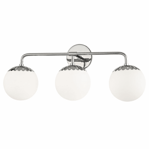 Mitzi Paige 3-LT Bath Bracket - Polished Nickel - H193303-PN