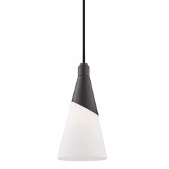 Mitzi Parker 1-LT Pendant - Black - H312701-BLK