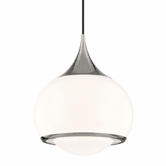 Mitzi Reese 1-LT Large Pendant - Polished Nickel - H281701L-PN