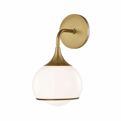 Mitzi Reese 1-LT Wall Sconce - Aged Brass - H281301-AGB