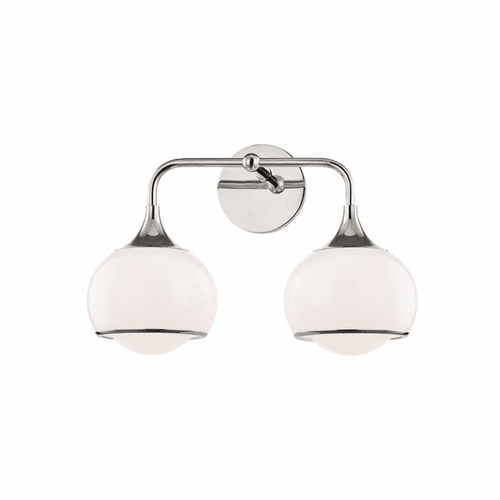 Mitzi Reese 2-LT Wall Sconce - Polished Nickel - H281302-PN
