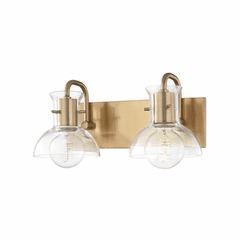 Mitzi Riley 2-LT Bath Bracket - Aged Brass - H111302-AGB Mitzi Riley 2-LT Bath Bracket - Aged Brass - H111302-AGB