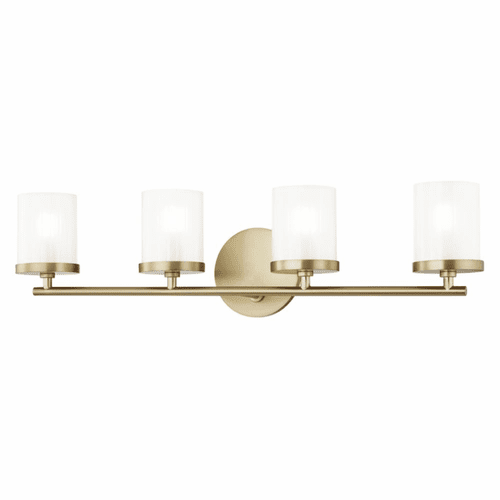 Mitzi Ryan 4-LT Bath Bracket - Aged Brass - H239304-AGB