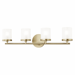 Mitzi Ryan 4-LT Bath Bracket - Aged Brass - H239304-AGB
