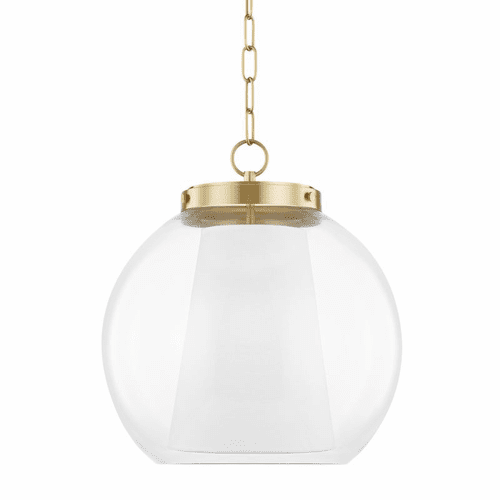 Mitzi Sasha 1 Light Large Pendant - Aged Brass - H457701L-AGB
