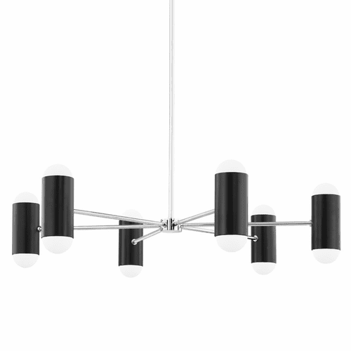 Mitzi Slater 3 Light Chandelier - Steel - H491803-AGB