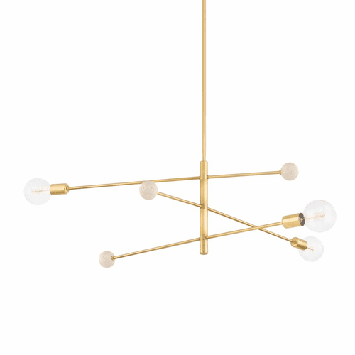 Mitzi Slater 3 Light Chandelier - Steel - H491803-SBK