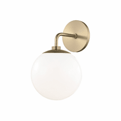 Mitzi Stella 1-LT Wall Sconce - Aged Brass - H105101-AGB Mitzi Stella 1-LT Wall Sconce - Aged Brass - H105101-AGB