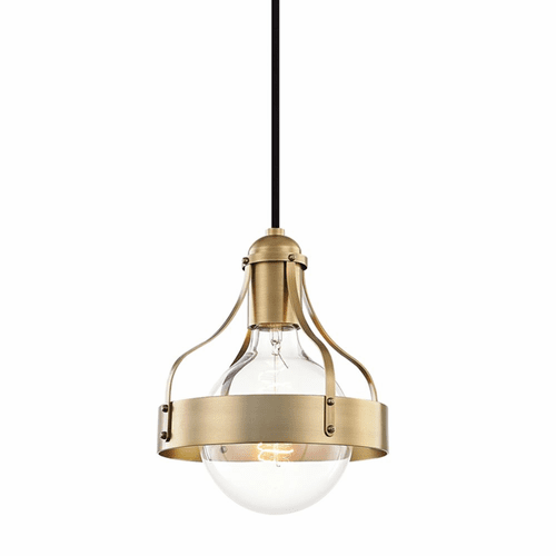 Mitzi Violet 1-LT Pendant - Aged Brass - H271701-AGB