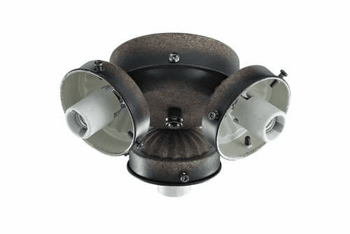 Monte Carlo 3-Light, 2-1/4" Neck Fitter Mediterranean Bronze H3MB