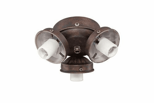 Monte Carlo 3-Light, 2-1/4" Neck Fitter Tuscan Bronze H3TB-L