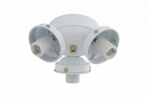 Monte Carlo 3 Light Fitter - White - H3WH-L