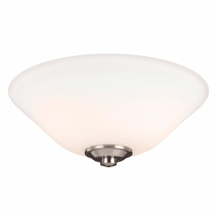 Monte Carlo 3-LT Candelabra Ceiling Fan Light Kit - Brushed Steel - MC242BS Monte Carlo 3-LT Candelabra Ceiling Fan Light Kit - Brushed Steel - MC242BS