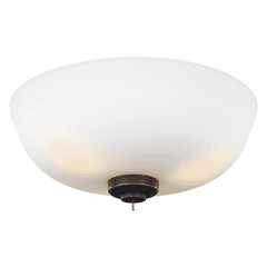 Monte Carlo 3-LT LED Ceiling Fan Light Kit - Roman Bronze - MC243RB Monte Carlo 3-LT LED Ceiling Fan Light Kit - Roman Bronze - MC243RB