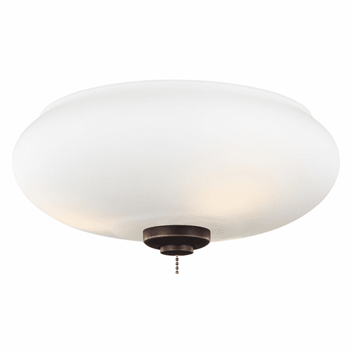 Monte Carlo 3-LT LED Ceiling Fan Light Kit - Roman Bronze - MC245RB