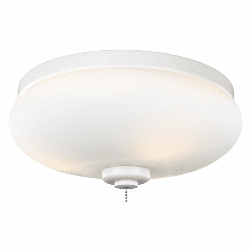 Monte Carlo 3-LT Outdoor LED Ceiling Fan Light Kit White - MC246WH