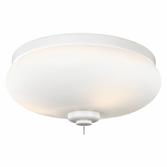 Monte Carlo 3-LT Outdoor LED Ceiling Fan Light Kit White - MC246WH Monte Carlo 3-LT Outdoor LED Ceiling Fan Light Kit White - MC246WH