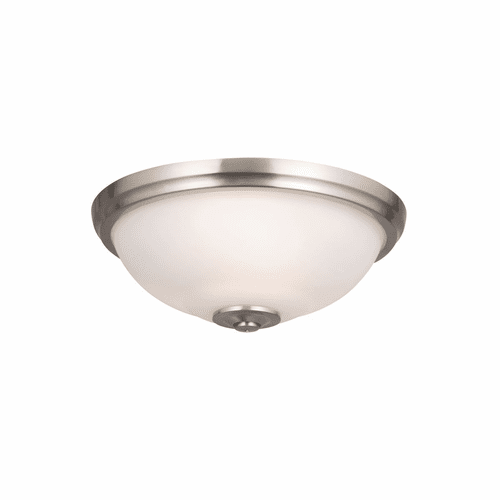 Monte Carlo 3-LT Small Halogen Ceiling Fan Light Kit - Brushed Nickel - MC227BN