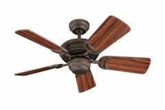 Monte Carlo 34" Designer Supreme III Fan -Roman Bronze - 5DS34RB