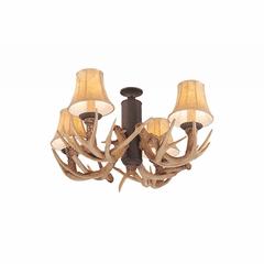 Monte Carlo 4 Ceiling Fan Light Kit - Weathered Iron - MC116WI-L Monte Carlo 4 Ceiling Fan Light Kit - Weathered Iron - MC116WI-L