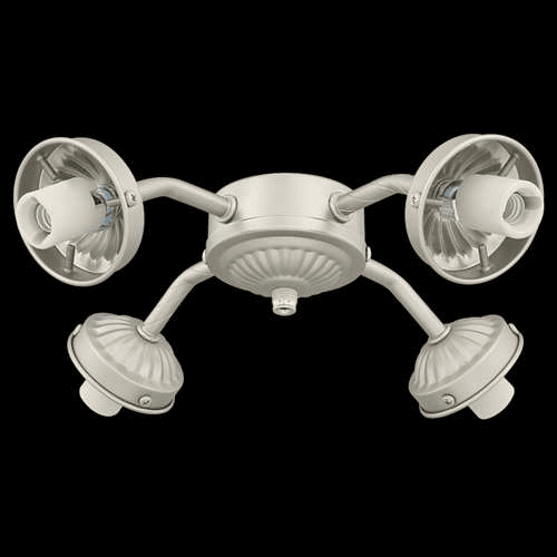 Monte Carlo 4-Light, 2-1/4" Neck Fitter Brushed Pewter MC37BP-L