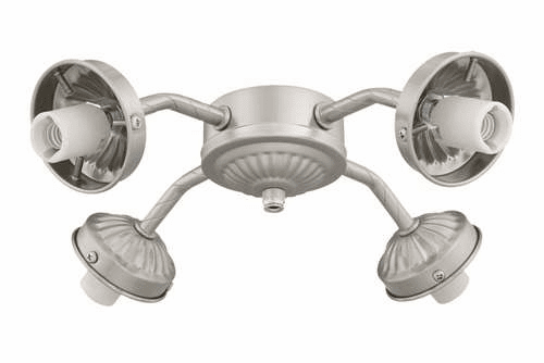 Monte Carlo 4-Light, 2-1/4" Neck Fitter Brushed Steel MC37BS-L