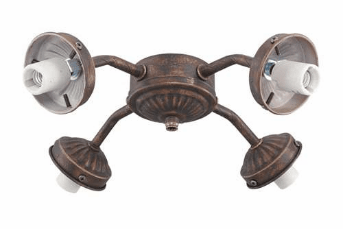 Monte Carlo 4-Light, 2-1/4" Neck Fitter Tuscan Bronze MC37TB-L