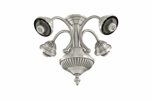 Monte Carlo 4-Light Fitter English Pewter MC73EP-L