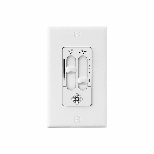 Monte Carlo 4 SPEED DIMMER WALL CONTROL WH - ESSWC-6-WH