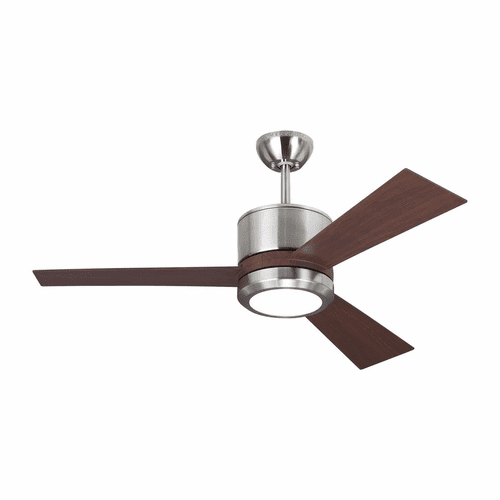 Monte Carlo 42" Vision II Ceiling Fan - Brushed Steel - 3VNR42BSD-V1