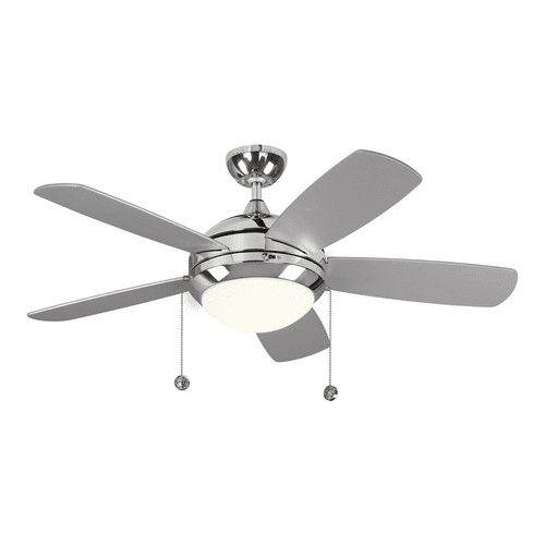 Monte Carlo 44" Discus Classic II Ceiling Fan - Polished Nickel - 5DIC44PND