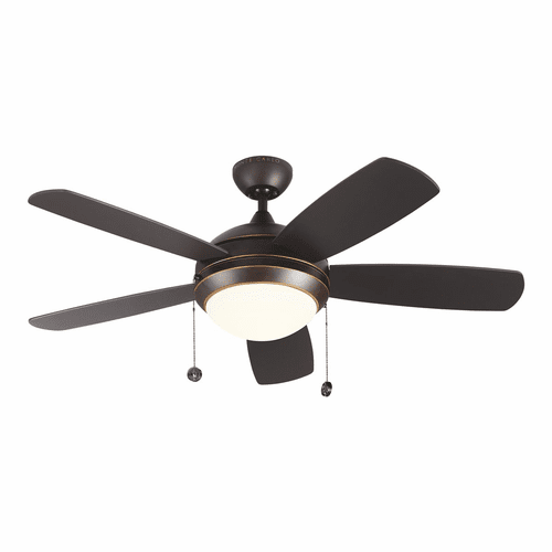 Monte Carlo 44" Discus Classic II Ceiling Fan - Roman Bronze - 5DIC44RBD-V1