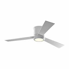 Monte Carlo 52" Clarity Ceiling Fan - Matte White - 3CLYR52RZWD-V1