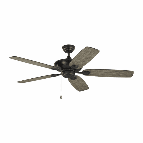Monte Carlo 52" Colony Max Ceiling Fan - Aged Pewter - 5COM52AGP