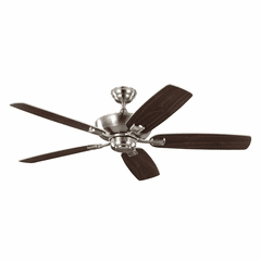 Monte Carlo 52" Colony Max Ceiling Fan - Brushed Steel - 5COM52BS