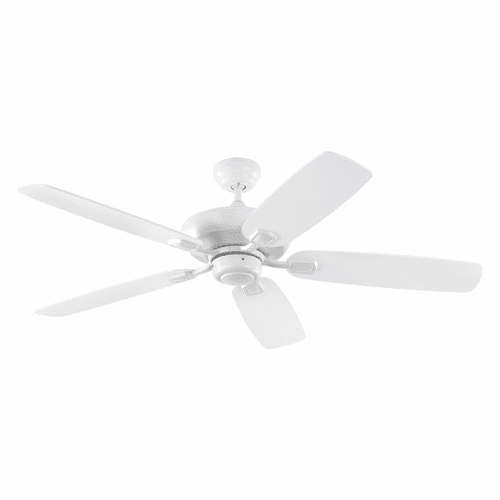 Monte Carlo 52" Colony Max Ceiling Fan - Matte White - 5COM52RZW