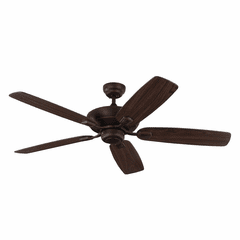 Monte Carlo 52" Colony Max Ceiling Fan - Roman Bronze - 5COM52RB