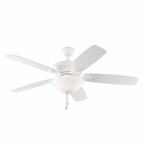 Monte Carlo 52" Colony Max Plus Ceiling Fan - Matte White - 5COM52RZWD