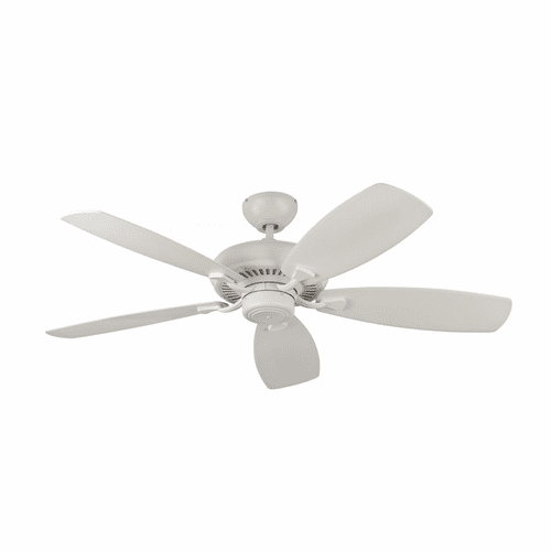 Monte Carlo 52" Designer Max Ceiling Fan - Matte White w/White - 5DM52RZW