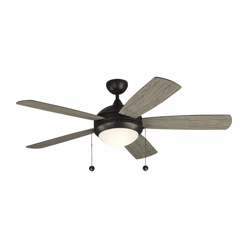 Monte Carlo 52" Discus Classic Ceiling Fan - Aged Pewter - 5DIC52AGPD-V1
