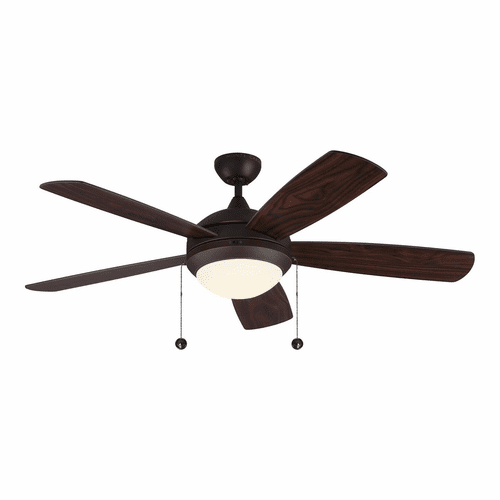 Monte Carlo 52" Discus Classic Ceiling Fan - Roman Bronze - 5DIC52RBD-V1
