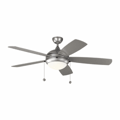 Monte Carlo 52" Discus Outdoor Ceiling Fan - Painted Brushed Steel - 5DIW52PBSD Monte Carlo 52" Discus Outdoor Ceiling Fan - Painted Brushed Steel - 5DIW52PBSD