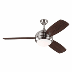 Monte Carlo 52" Discus Trio Ceiling Fan - Brushed Steel - 3DIR52BSD Monte Carlo 52" Discus Trio Ceiling Fan - Brushed Steel - 3DIR52BSD