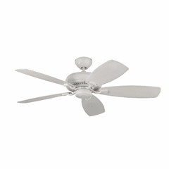 Monte Carlo 52" Light Cast Max Ceiling Fan - Matte White w/White - 5LCM52RZW