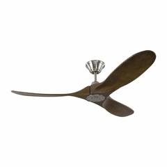 Monte Carlo 52" Maverick II Ceiling Fan - Brushed Steel - 3MAVR52BS