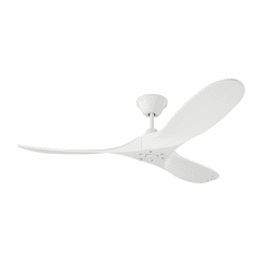 Monte Carlo 52" Maverick II Ceiling Fan - Matte White - 3MAVR52RZW