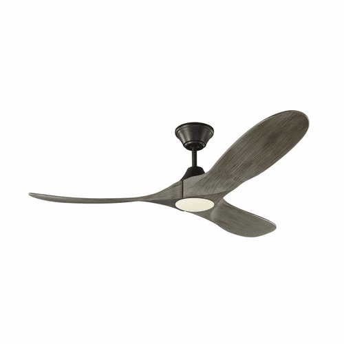 Monte Carlo 52" Maverick II LED Ceiling Fan - Aged Pewter - 3MAVR52AGPD