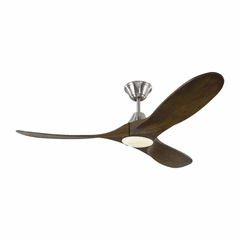 Monte Carlo 52" Maverick II LED Ceiling Fan - Brushed Steel - 3MAVR52BSD Monte Carlo 52" Maverick II LED Ceiling Fan - Brushed Steel - 3MAVR52BSD