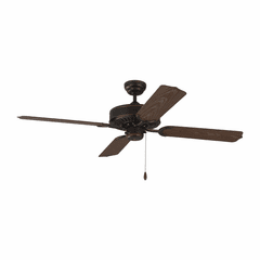Monte Carlo 52" Tucker Outdoor Ceiling Fan - Roman Bronze - 4TK52RB Monte Carlo 52" Tucker Outdoor Ceiling Fan - Roman Bronze - 4TK52RB