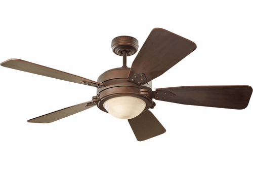 Monte Carlo 52" Vintage Industrial Fan -Roman Bronze - 5VIR52RBD